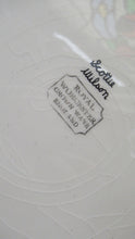 Load image into Gallery viewer, 1960s Scottish Wilson Dessert Plate Black and White Royal Worcester 10 inches 1960s Scottish Wilson Dessert Plate Black and White Royal Worcester 10 inches 
