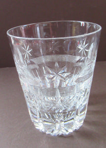 1930s Large Art Deco Whisky Tumblers Art Deco Webb Corbett