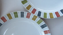 Load image into Gallery viewer, Vintage 1960s Set of Six Jessie Tait Hand Painted Mexicana Dessert Plates
