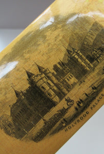 Pair of Victorian Mauchline Ware Boxes. Hollyrood Palace and Falkland Palace