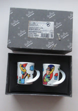 Load image into Gallery viewer, 1980s Otmar Alt Rosenthal Espresso Love Cups  with Shared Saucer
