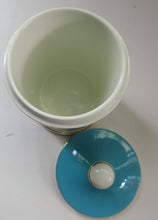 Load image into Gallery viewer, 1960s Portmeirion Blue Apothecary Pot. Dolphins Tea
