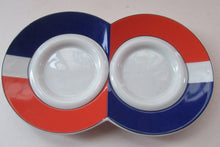 Load image into Gallery viewer, 1980s Otmar Alt Rosenthal Espresso Love Cups  with Shared Saucer
