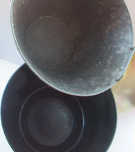 Load image into Gallery viewer, Vintage 1950s Flying Saucer Space Age Atomic Coal or Log Bucket. Tripod Legs
