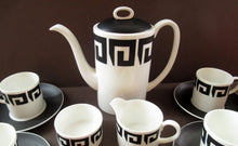 Load image into Gallery viewer, Susie Copper 1960s Black Keystone Wedgwood Coffee Set
