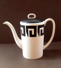 Load image into Gallery viewer, Susie Copper 1960s Black Keystone Wedgwood Coffee Set
