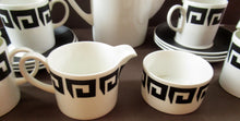 Load image into Gallery viewer, Susie Copper 1960s Black Keystone Wedgwood Coffee Set
