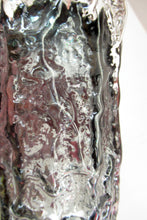 Load image into Gallery viewer, 1960s Whitefriars Glass Pewter Bark Vase
