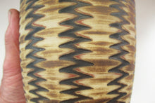 Load image into Gallery viewer, Vintage Mid-Century Modern Sgraffito Terracotta Vase; Possibly by Alfred Krupp for Wekara
