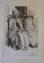 Load image into Gallery viewer, Alphonse Legros Etching Peasant Women from near Boulogne
