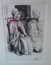 Load image into Gallery viewer, Alphonse Legros Etching Peasant Women from near Boulogne
