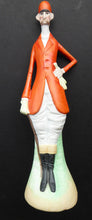 Load image into Gallery viewer, Very Rare Antique Bisque Porcelain SKINNY or Elongated Figurine by Schafer &amp; Vater: FOX HUNTER
