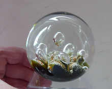 Load image into Gallery viewer, Collectable Vintage 1983 COLIN TERRIS Caithness Glass Paperweight: Sea Dance
