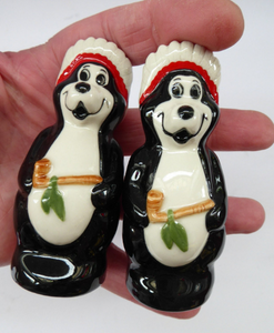 Wade Hamms Beer Bears Salt and Pepper Set