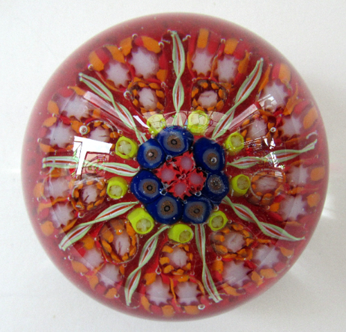 1950s Scottish Vasart Glass Paperweight