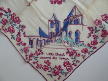 Load image into Gallery viewer, AMERICAN World&#39;s Fair 1939 SOUVENIR Handkerchief. Nice Vintage Condition
