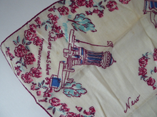 Load image into Gallery viewer, AMERICAN World&#39;s Fair 1939 SOUVENIR Handkerchief. Nice Vintage Condition
