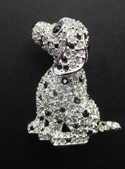 Swarovski Crystal Dalmatian Puppy buy Standing #628947 Mint Condition. No box.