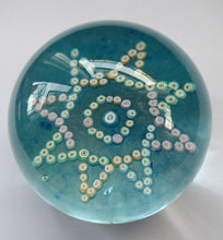 Load image into Gallery viewer, Vintage Scottish Glass Paperweight Lodestar 1980s
