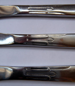 Vintage 1960s NORDAIR Canadian Airlines Knives. Set of Six Matching Smaller Sized Knives