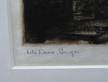 Load image into Gallery viewer, McIntosh Patrick 1920s Drypoint Etching Bruges Belgium
