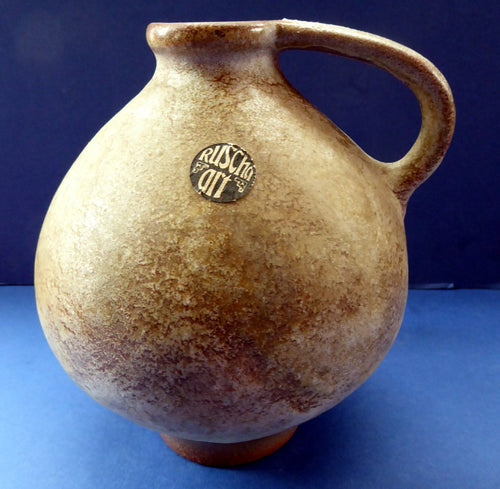 Amorphic West German Lava Glaze Single Handed Ruscha Jug. No. 352