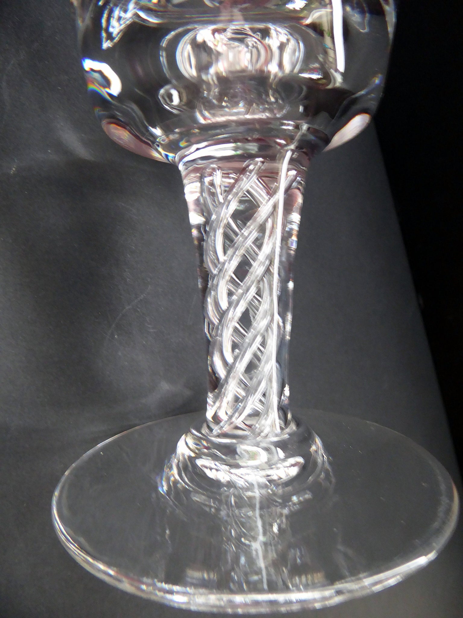 Viski Laurel Red Wine Glasses, Crystal Stemmed Tumblers Glassware