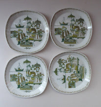 Load image into Gallery viewer, FOUR Norwegian 1960s Figgjo Flint Turi Design ‘Market’ Side Plates. Diameter 7 1/4 inches
