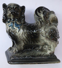 Load image into Gallery viewer, SCOTTISH POTTERY Antique Bo&#39;ness Pekingese Mantle Dogs.
