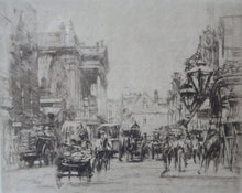 Load image into Gallery viewer, william walcot etching covent garden and royal opera house 1915
