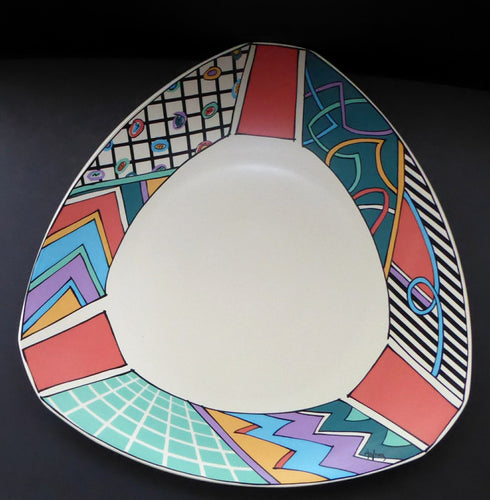 Dorothy Hafner 1980s Huge Rosenthal Flash One Studio Linie Serving Platter