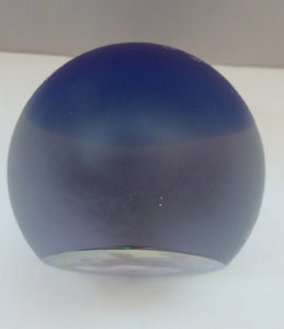 Caithness Glass Paperweight: ORIENTAL POOL by Colin Terris; 1998