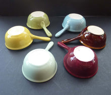 Load image into Gallery viewer, VILLEROY and BOCH Egg Ladles. RARE Little 1960s Vintage Set of Serving Dishes with Handles
